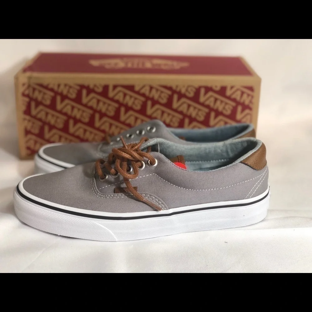 Vans Era 59 (C&L) gray Acid denim Mens Sneakers